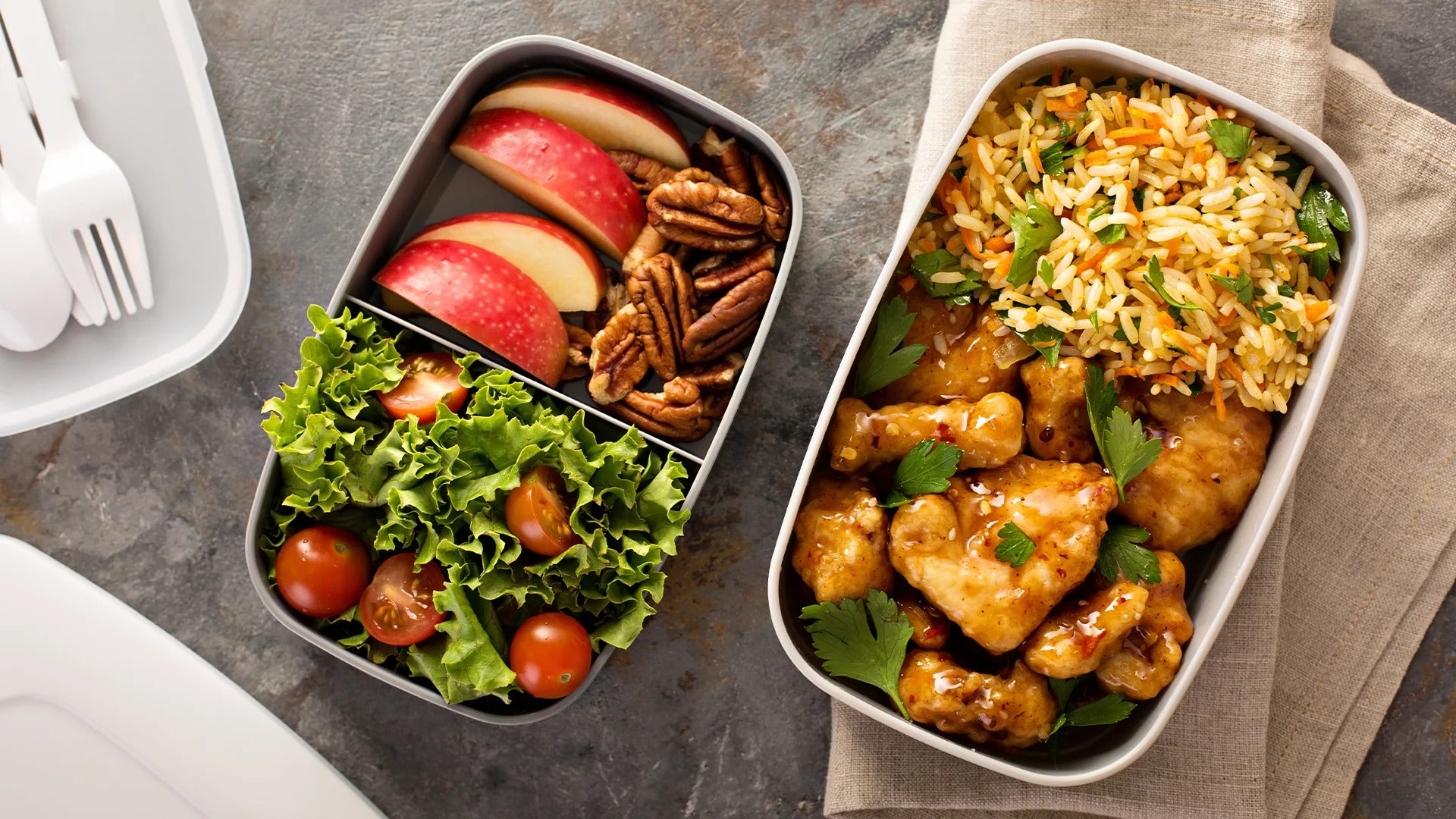 High protein lunch boxes